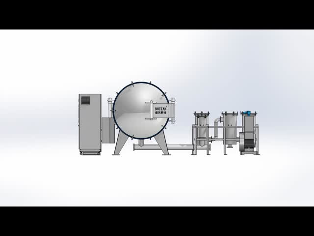 1600C Vacuum Batch Resistance Heating Carbonization Furnace Safe Operation