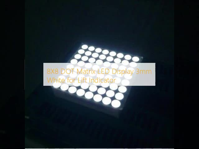 High bright Red 8X8 DOT Matrix LED Display 3mm for Lift Indicator