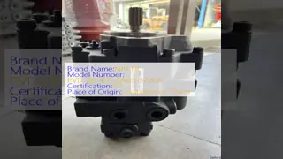 Excavator  Piston Gear Pump PVD-2B-40P-6AG3-5220A  Assembly 920008  Main Hydraulic Pump Replacement Part