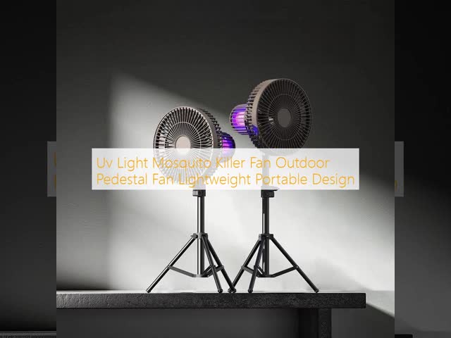 Uv Light Mosquito Killer Fan Outdoor Pedestal Fan Portable Design Multifunctional