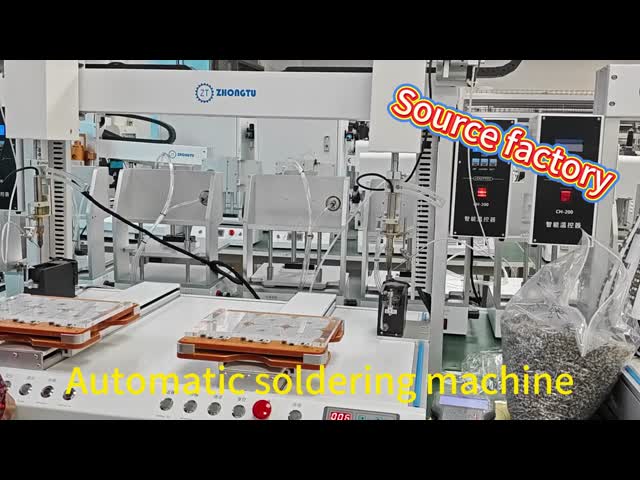 Accurate Tin Feeding Automatic Soldering Machine for Intuitive Display and Real-time Monitoring in Manufacturing Plants