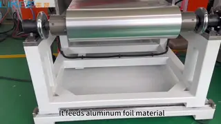 LK-T80 Aluminum Foil Making Machine Container H-Type Structure for Maximum Stability