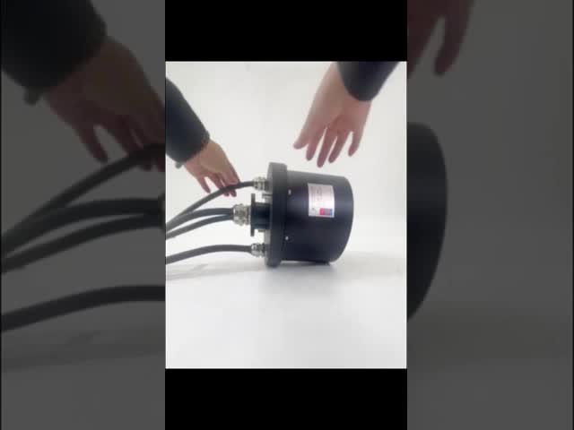 Anti-explosion Slip Ring with Water-proof IP65 and option for Industrial System