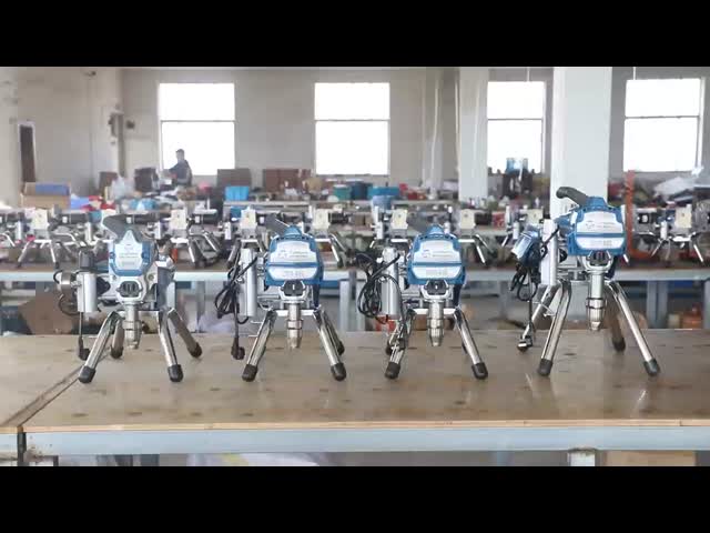 Durable1000W-3500W Compact Electric Airless Paint Sprayer High Efficiency Adjustable Pressure Coating Spray Machine