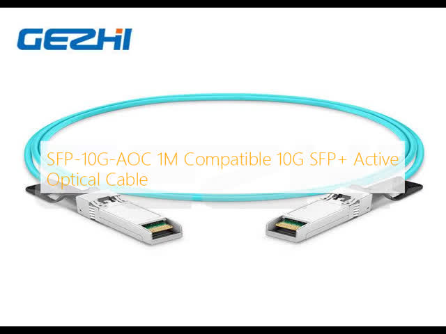 SFP-10G-AOC 1M Compatible 10G SFP+ Active Optical Cable