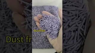 Flushable Tofu Cat Litter with Efficient Odor Control and 1.5mm Soybean Residue for Long-Lasting Freshness