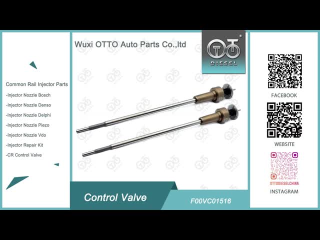 F00VC01516 Common Rail Valve for 0445 110 573 / 574 Injectors