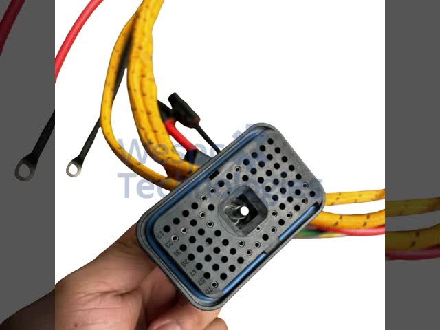 WESPC C13 Engine Computer Board Power Wiring Harness 319-0964 For CAT 345D/349D