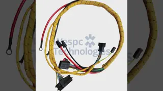 WESPC C13 Engine Computer Board Power Wiring Harness 319-0964 For CAT 345D/349D
