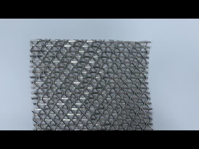 Stainless Steel Decorative Mesh Durable Structure Elegant Woven Metal Decorative Mesh