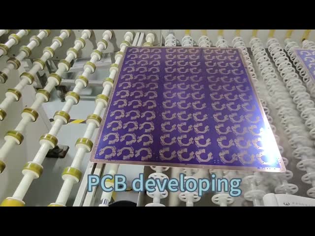 Blue Oil Double Sided Printed Circuit Board FR4  Subtrate Customized Dimension
