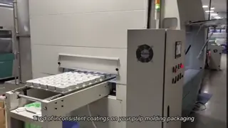 1100mm *410mm *1100mm Automatic Spray Coating Machine with 1.0-1.5mm Spray Gun Diameter