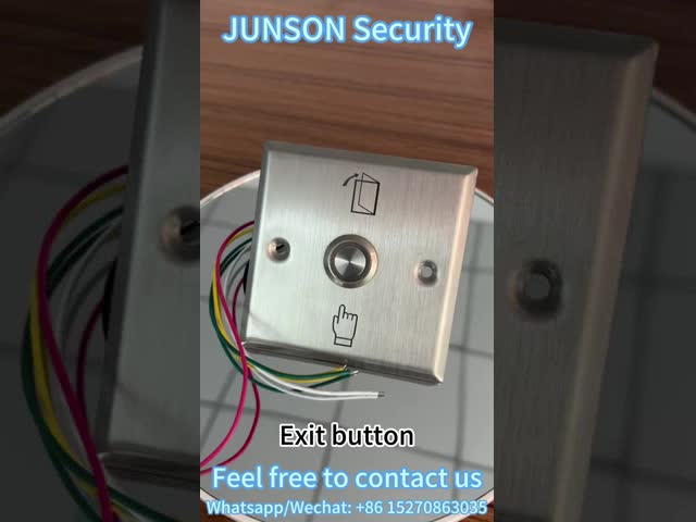 Door Access Exit Push Button / Emergency Door Release Button Dc 12v