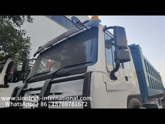 SINOTRUK  Hook-Arm Garbage Truck with 20-Ton HYVA Hook Arm, 43-Wheelbase Chassis and Customizable Container Volume