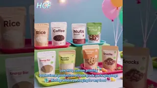 Pet Vmpet Pe Material Structure Biodegradable Plastic Ziplock Bag Featuring Gravure Printing for Food Fruit Seeds Packaging