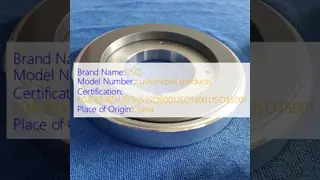 Customized Size SiC Thrust Disc with Corrosion Resistance and Thermal Conductivity for Canned Motor Pumps