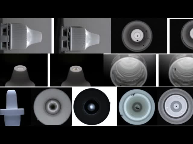 300pcs per min Pharmaceutical Eye Dropper Cap Vision Inspection Machine