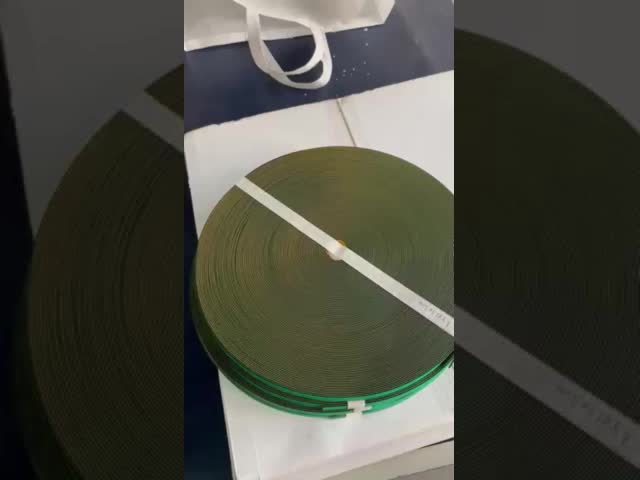 Spinning Circumference  2445mm* Width 11mm Green Spindle Belt With Finger Joint For Spinnig Textile Machinery Spare Parts