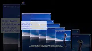 Strong Magnetic Acrylic Photo Frame Custom Shaped Clear Acrylic Photo Block