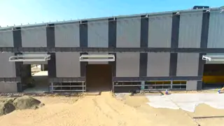 Economical High Strength Structural Steel Building , Prefabricated Steel Frame Building