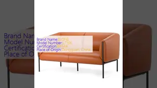 Waterproof Fabric Office Waiting Room Sofa , 2 Seater Sofa For Office Reception