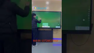 Iboard Interactive Whiteboard Android 15 EDLA con pannello da 65 pollici per l‘apprendimento elettronico