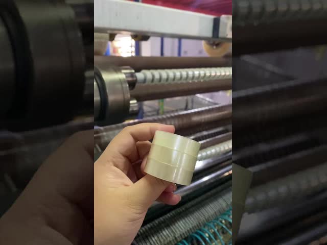 Super Clear Adhesive Glue BOPP Stationery Tape Customized Service