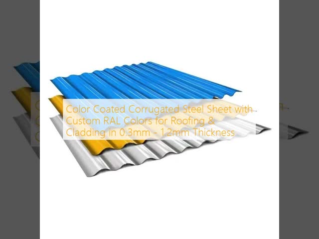 Custom Color Steel Roofing Sheets