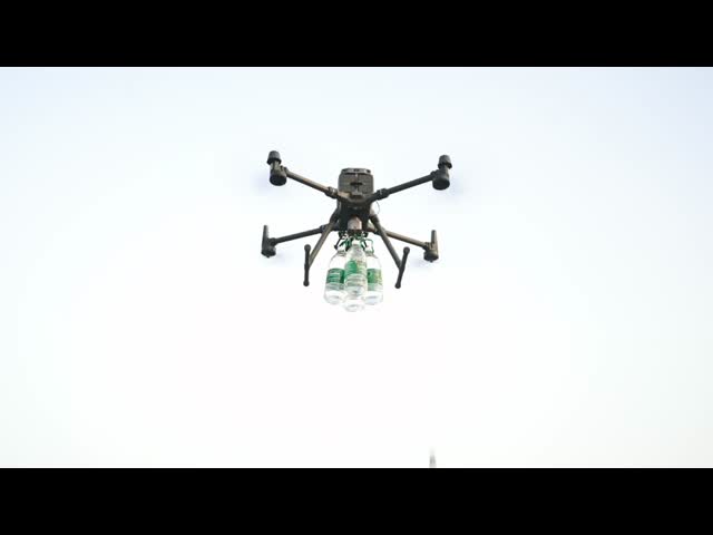 ET4 Four-Stage Airdrop Device with Laser-Assisted Aiming and Multi-Model Compatibility for DJI FlyCart Payload