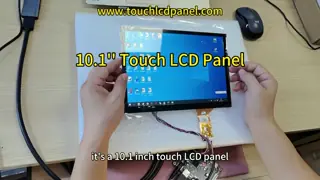 10.1'' Touch LCD Panel with GT928 Touch Controller and BOE GV101WXM-N85 TFT LCD Panel for Industrial Displays