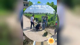 Outdoor Led All In One Solar Street Light IP65 Split Type