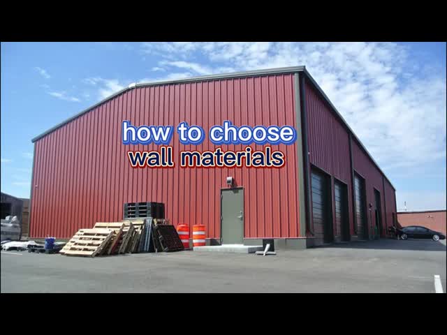 Industrial Steel Building Construction Factory , Economical Prefab Barn Shed