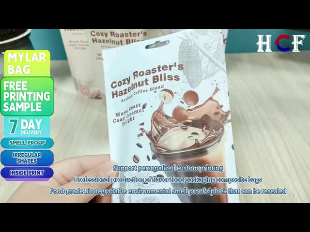 Olive Oil Packaging Plastic Bag Printed Baking Flavor Coffee Powder Moisture Proof Freshkeeping Standup Ziplock Matte Mylar Bag PET VMPET PE Material Structure