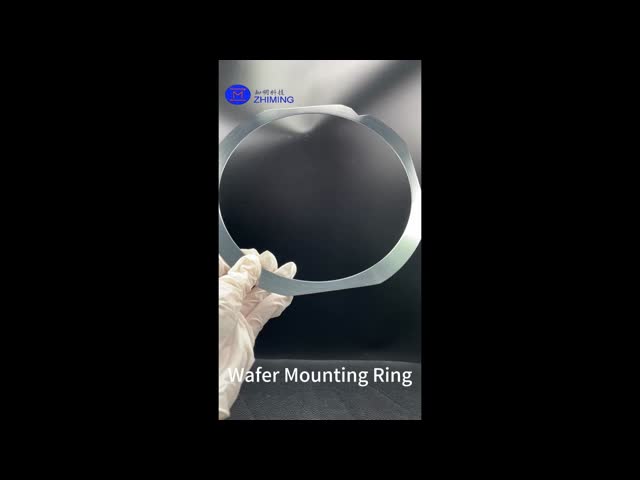 Wafer Mounting Ring - 420 Stainless Steel Wafer Frame for Semiconductor Dicing