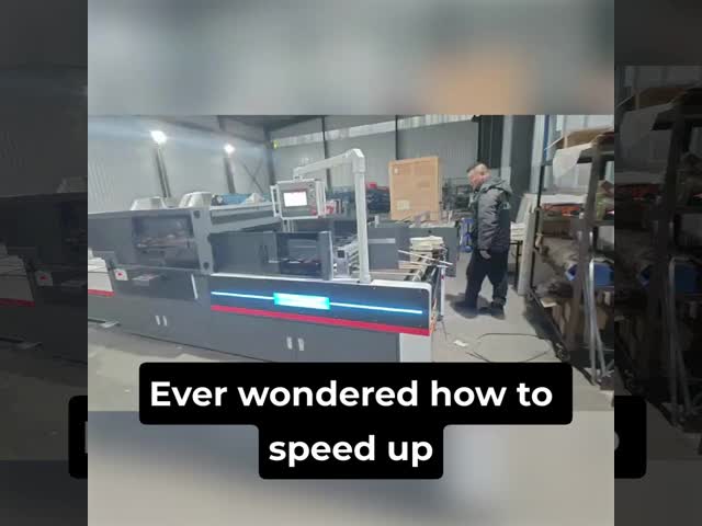 JIGUO High Precision Positioning Window Patching Full Servo Flat Window Patching Machine For Packaging