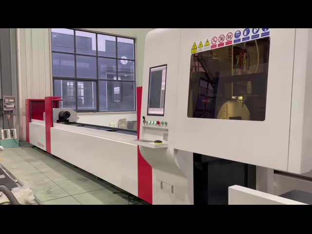 Tube pipe laser cutting machine