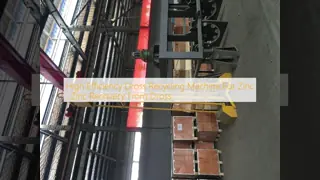 High Efficiency Dross Recycling Machine For  Zinc , Zinc Recovery From Dross 
