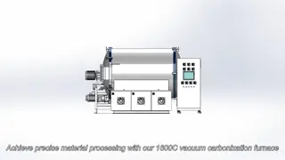 Industrial 1600℃ Vacuum Batch Resistance Heating Furnace For Carbon Powder 