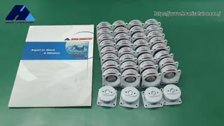 JZP-4.0B-SC Rubber Shock Absorber with M5 Mounting Holes 30mm Height and High Pressure Resistance for Vibration Isolation