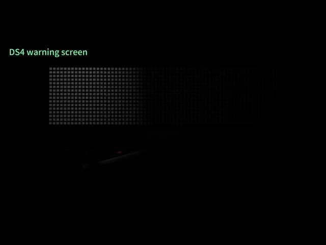 DS4 Warning Screen with 4-Fold Hollow Lightweight Design and 1024 Full-Color Beads for 1000m Flash Visibility on DJI UAVs