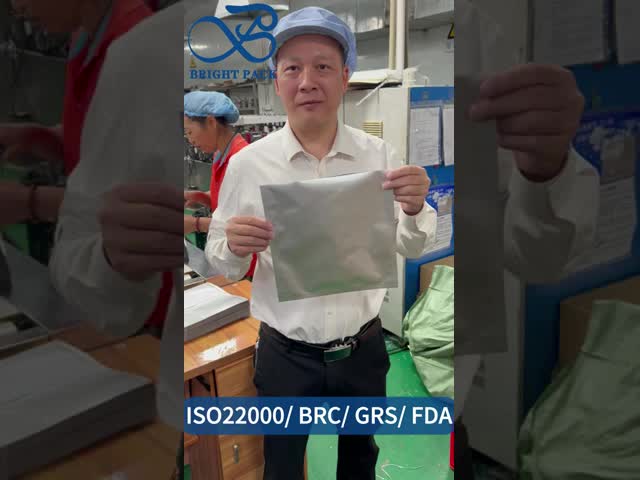 Custom Heat Seal Vacuum Food Grade High Barrier WaterProof Moisture Proof Mylar Aluminium Foil Packing Pouch