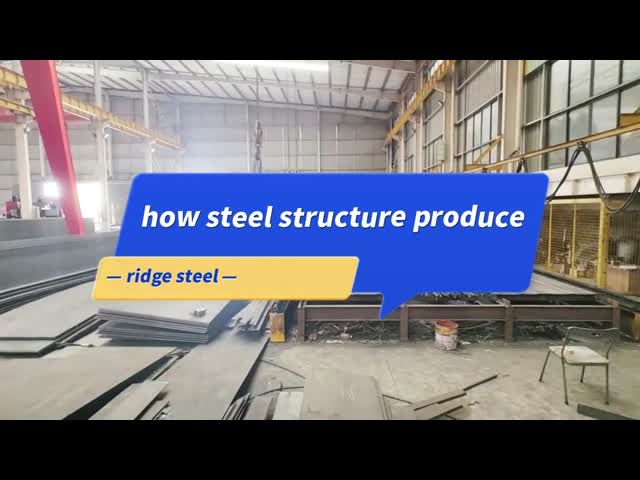 Commercial Prefab Steel Structure Warehouse Building Long Term Warranty