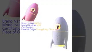 Mini Rocket Design USB Ultrasonic Aromatherapy Air Humidifier Heavy Fog For Home And Car
