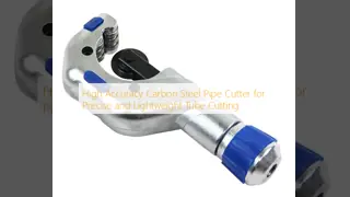 High Accuracy Carbon Steel Pipe Cutter for Precise and Lightweight Tube Cutting
