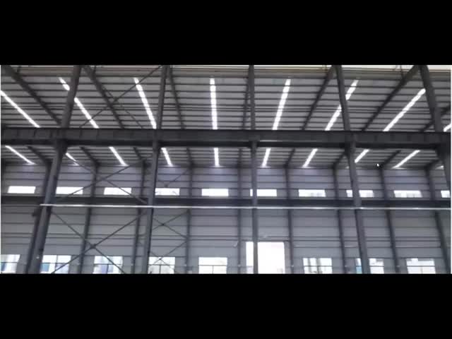 Prefabricated Steel Frame Metal Structure Civil Storage Warehouse