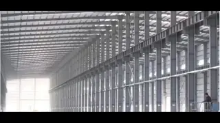 Prefabricated Steel Frame Metal Structure Civil Storage Warehouse