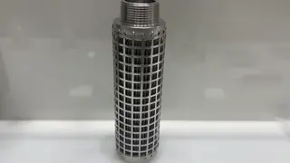 High Temperature Resistant 316L Stainless Steel Fiber Felt Pleated Filter Cartridge with Large Filtration Area