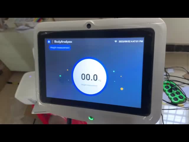 10.1 Inch Touch Screen Fat Health Assessment Body Composition Analyzer Machine