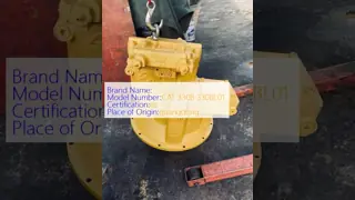 Bombas hidráulicas remanufacturadas OEM para motores de excavadoras, incluidos los modelos CAT 330B 330BL01 y C4.4 con larga vida útil