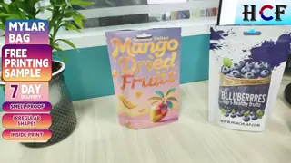 PE Plastic Custom Printed Matte Food Snack Packaging Plastic Bags Laminated Composite Holographic Mylar Bags Frosted Window